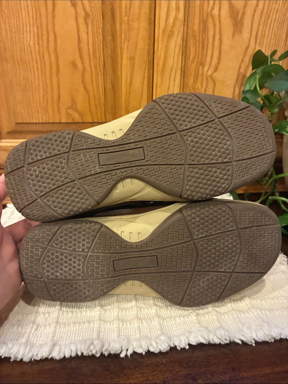 New Men’s Size 7.5 Canyon River Blues Leather Boat Shoes / Loafers (ABBA)